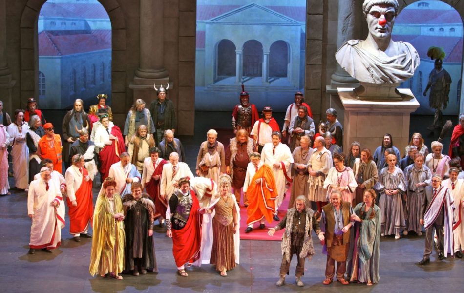 Vivat Colonia - Divertissementchen 2013 - Szene mit großem Chor in historischen Kostümen