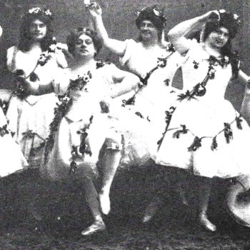 Divertissementchen um 1900 - Ballett in Pose