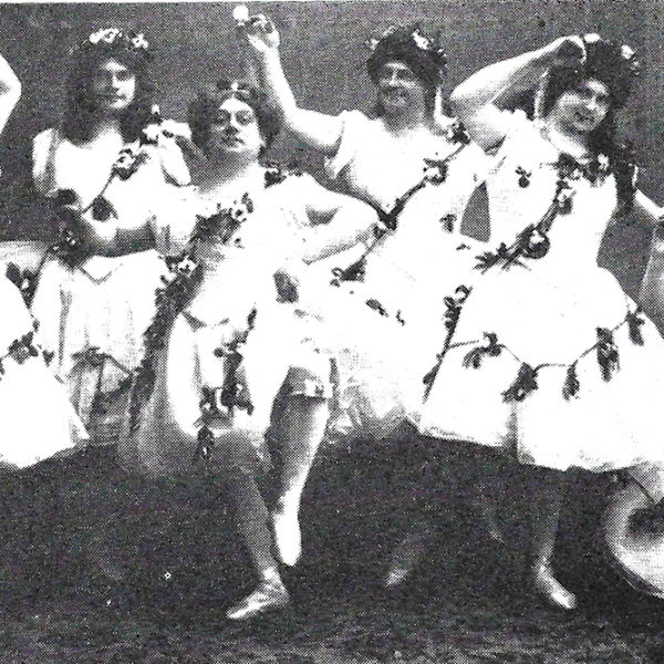 Divertissementchen um 1900 - Ballett in Pose