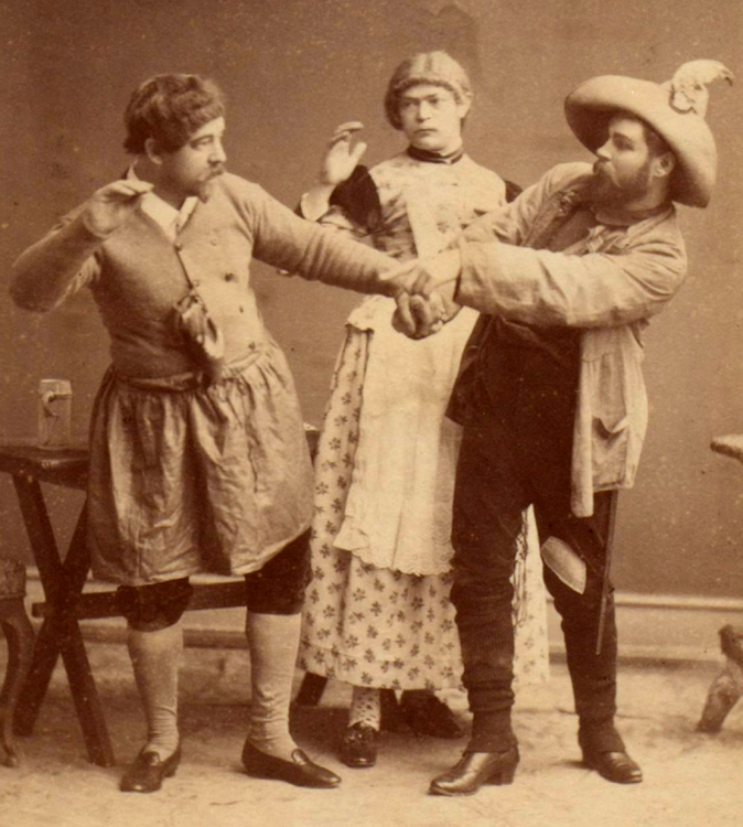 Divertissementchen 1879 - Solisten in Szene