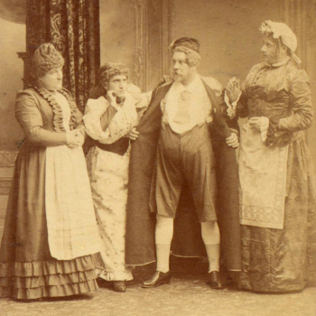 Die Hosen des Herrn von Bredow - Divertissementchen 1886 - Ensemble in Szene