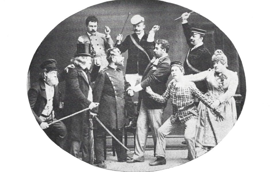 Der Feensee - Divertissementchen 1892 - Gesangsensemble in historischen Kostümen