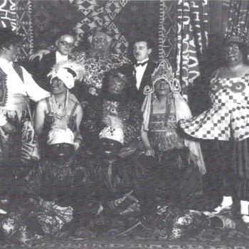 Zillche vun der Wolkenburg oder da Draum vum Glöck - Divertissementchen 1916 - Ensemble in Kostümen