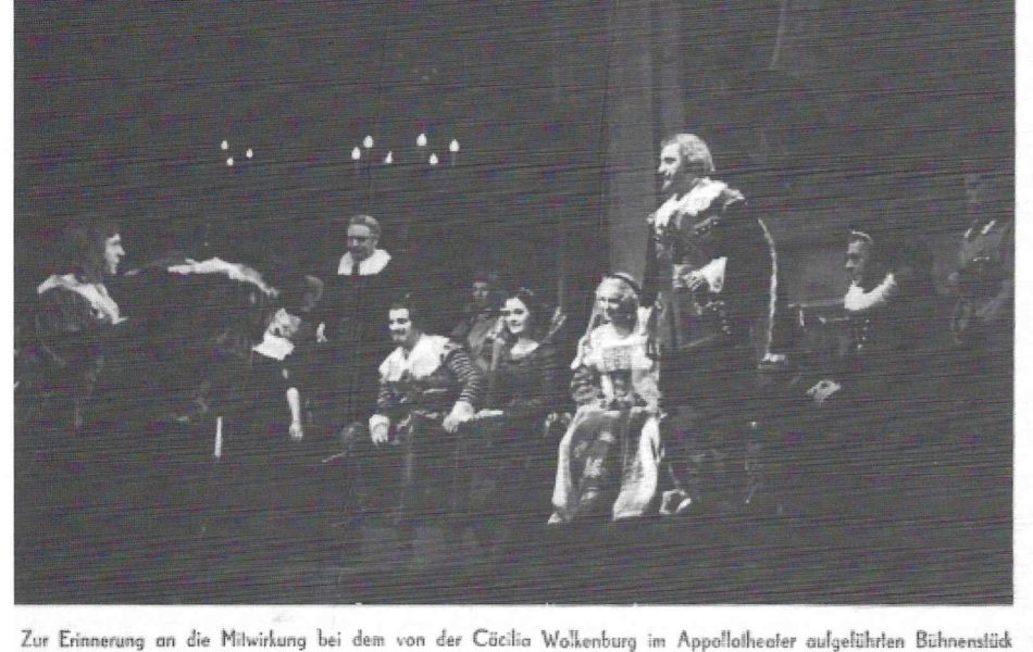 Der Gineral vun Werth - Divertissementchen 1940 - Historische Szene mit Gesangsensemble