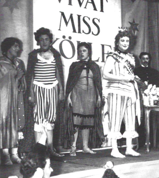 Miss Kölle - Divertissementchen 1958 - Ensemble bei Miss-Wahl