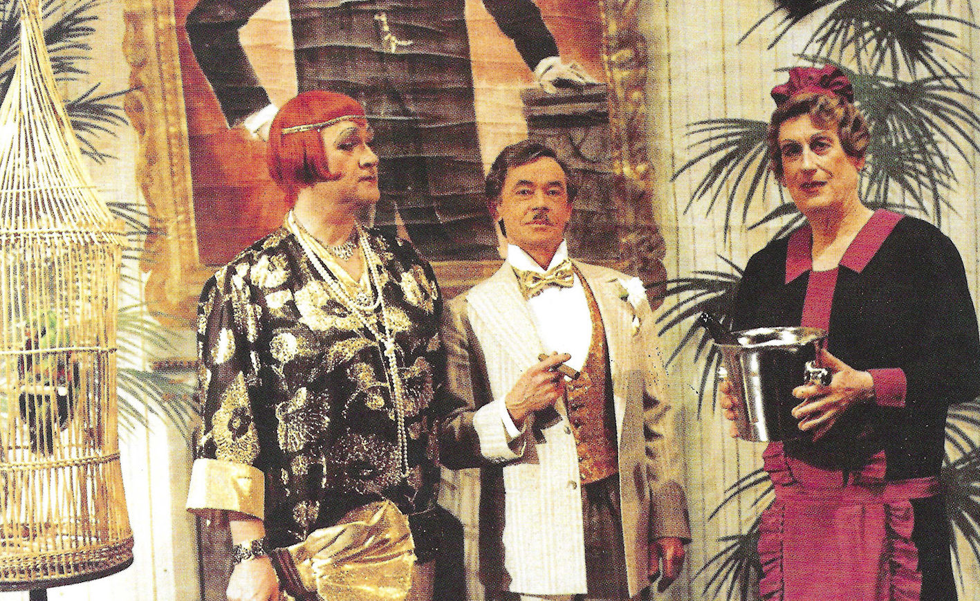 De Ostermann Story - Divertissementchen 1987 - Ensemble im Palmencafé mit Champagner