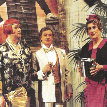 De Ostermann Story - Divertissementchen 1987 - Ensemble im Palmencafé mit Champagner