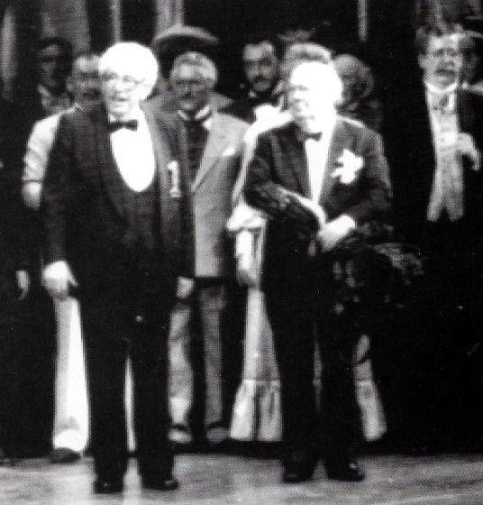 Der Kamelleprinz - Divertissementchen 1989 - Willy Millowitsch auf der Bühne mit dem KMGV