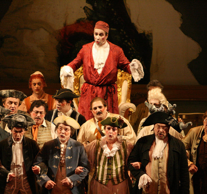 Ne Kölsche als Edelmann - Divertissementchen 2008 - Solist mit Chor in historischen Kostümen