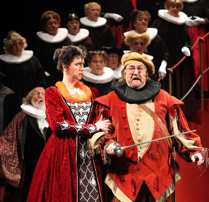 Klüngel op joot kölsch - Divertissementchen 2009 - Solisten in historischen Kostümen im Duett mit Chor