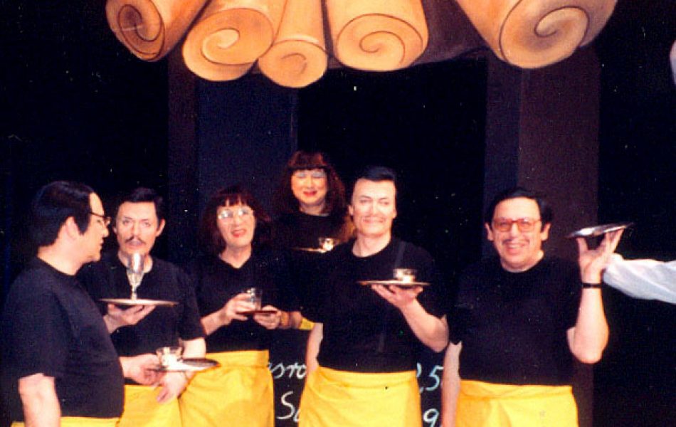 Oh, Oh, Marie - Divertissementchen 1996 - Ensemble im Szene