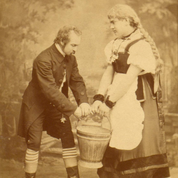 Jan un Griet - Divertissementchen 1882 - Solisten in Pose