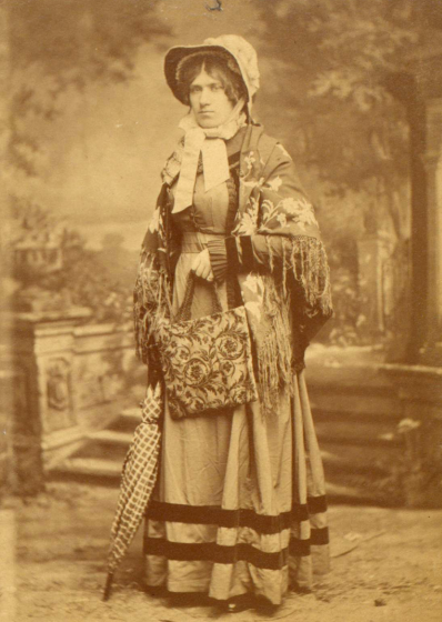 Jan un Griet - Divertissementchen 1882 - Solist in Damenrolle mit aufwändigem Kostüm