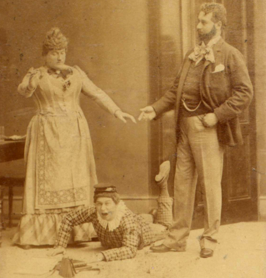 Der Feensee - Divertissementchen 1892 - Solisten in Familienszene
