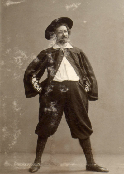 Jan un Griet - Divertissementchen 1904 - Solist in Pose
