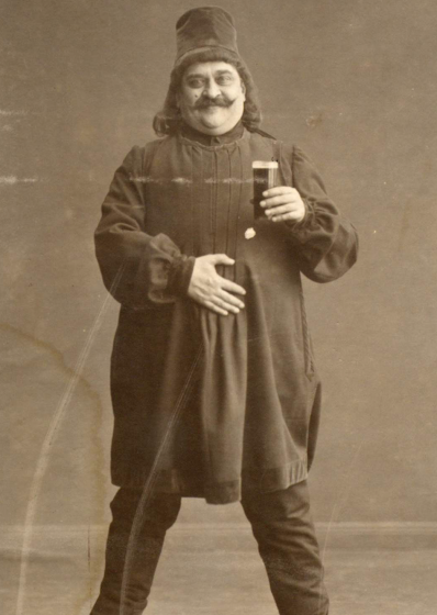 Die Heinzelmänncher zo Kölle - Divertissementchen 1908 - Solist, satt mit Bierglas