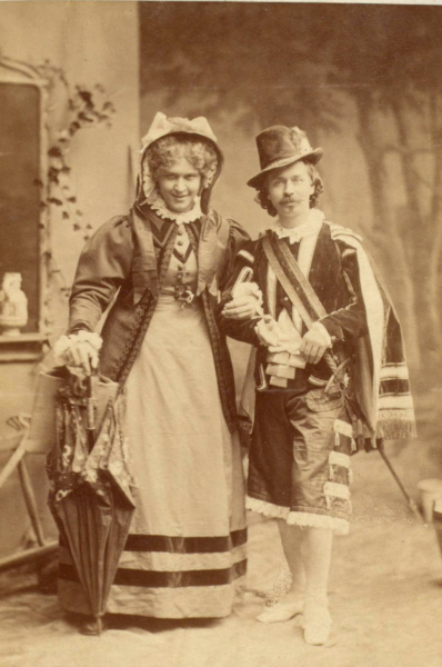 Jan un Griet - Divertissementchen 1877 - Liebespaar in historischen Kostümen