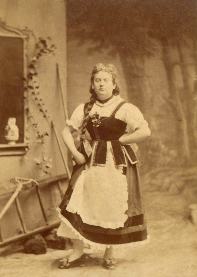 Jan un Griet - Divertissementchen 1877 - Darsteller in Damenrolle