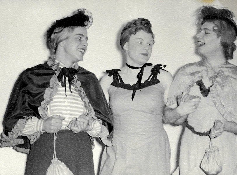 Miss Kölle - Divertissementchen 1958 - Drei Darsteller im Gespräch