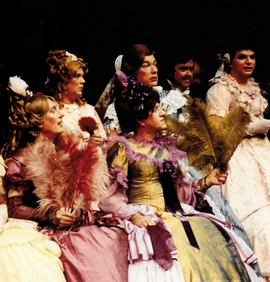Krach en d´r Schelderjass - Divertissementchen 1982 - Ensemble in historischen Kostümen