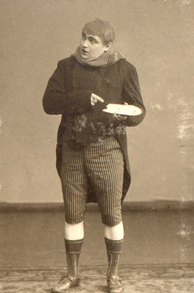 Der Feensee - Divertissementchen 1910/11 - Solist im Kostüm