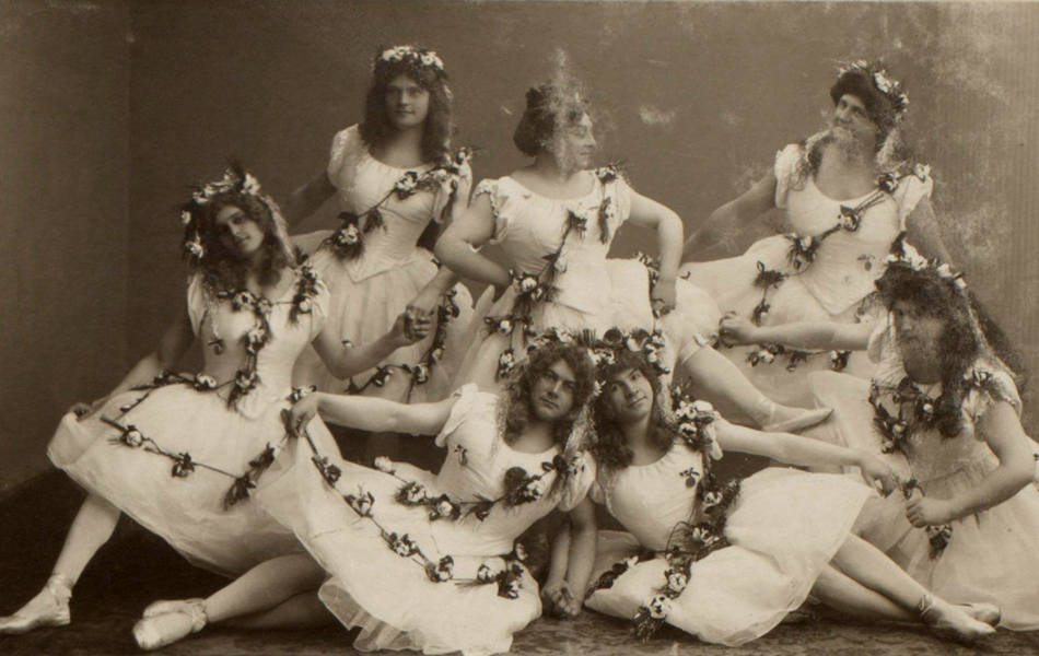 Der Feensee - Divertissementchen 1910/11 -Zillche-Ballett in feenhaften Posen