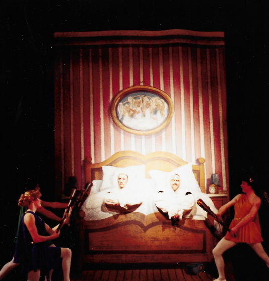Olympisch För - Divertissementchen 1984 - Szene mit Ballett und Solisten
