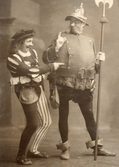 Ritter un Schnieder oder et Turnier zo Kölle - Divertissementchen 1907 - Darsteller im Duett