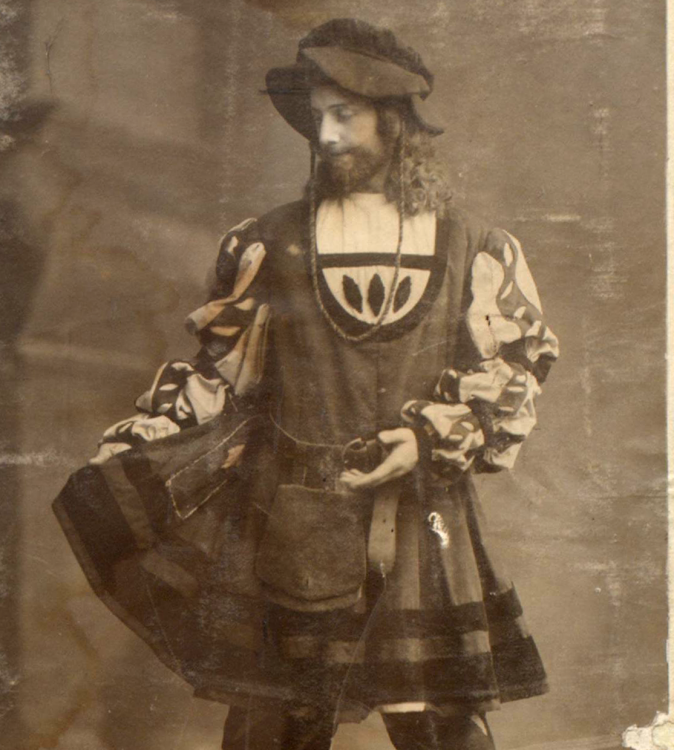 Ritter un Schnieder oder et Turnier zo Kölle - Divertissementchen 1907 - Darsteller in historischem Kostüm