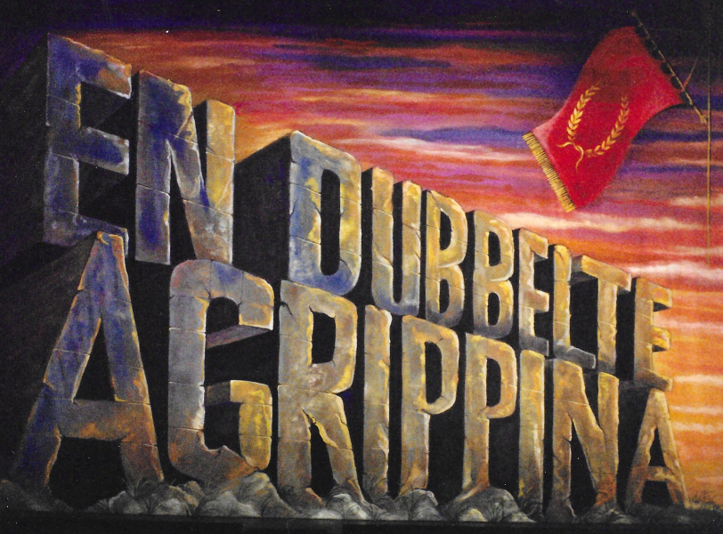 En dubbelte Agrippina - Divertissementchen 1994 - Bühnenhintergrund