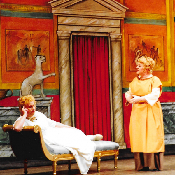 En dubbelte Agrippina - Divertissementchen 1994 - Darsteller in Szene