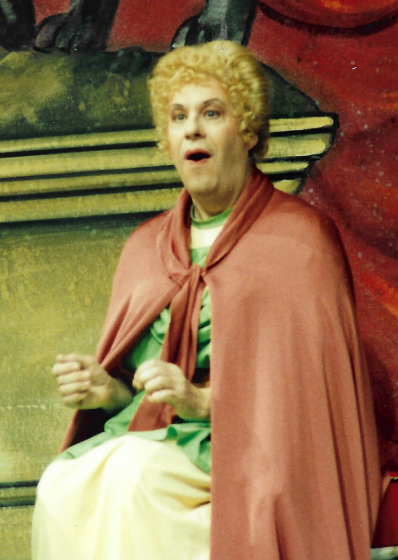 En dubbelte Agrippina - Divertissementchen 1994 - Darsteller mit verzücktem Gesichtsausdruck