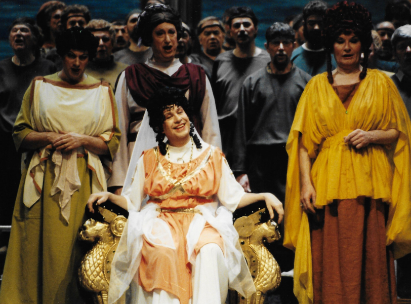 En dubbelte Agrippina - Divertissementchen 1994 - Solisten in römischen Kostümen