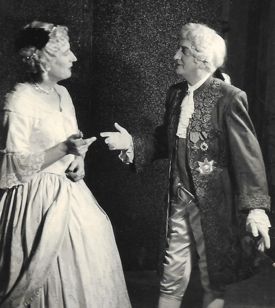Casanova en Kölle - Divertissementchen 1956 - Darsteller als Tanzpaar
