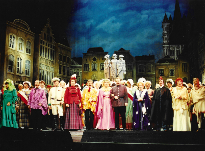 De jecke Wiever vum Heumarkt - Divertissementchen 1991 - Großer Chor auf der Bühne
