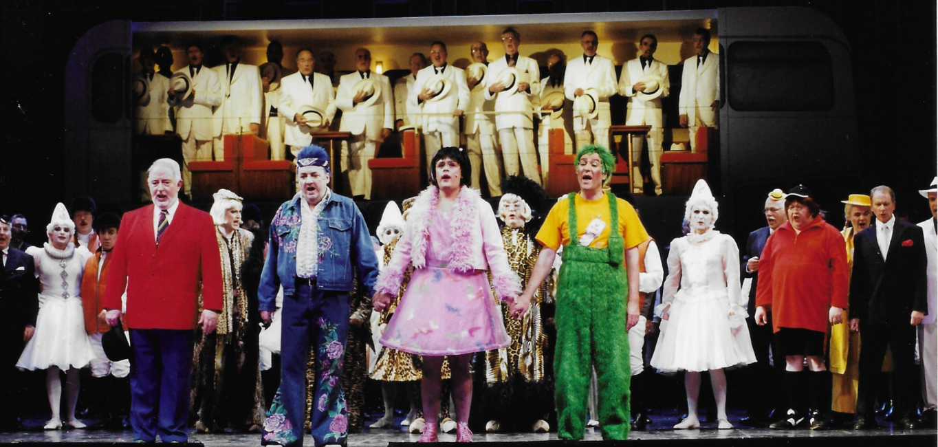 Et Zauberhandy - Divertissementchen 2002 - Darsteller mit großem Chor