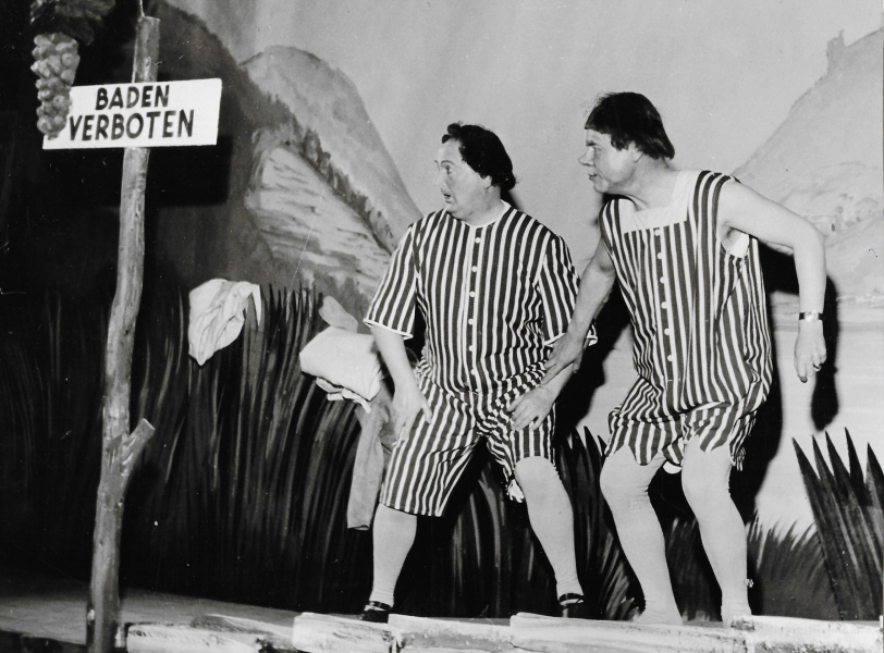 Et Weetschaffswunder - Divertissementchen 1960 - Darsteller in Szene