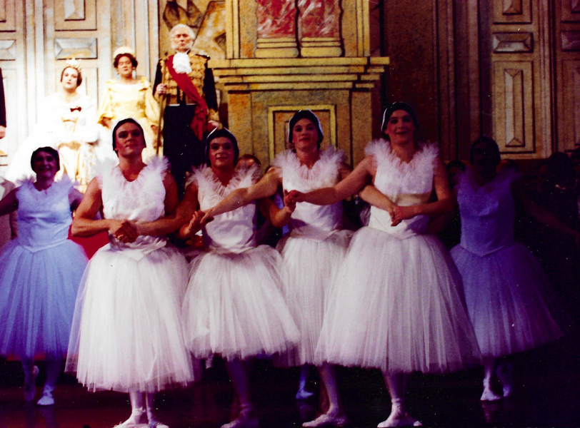Domols - Divertissementchen 1992 - Balletttänzer in Tütüs