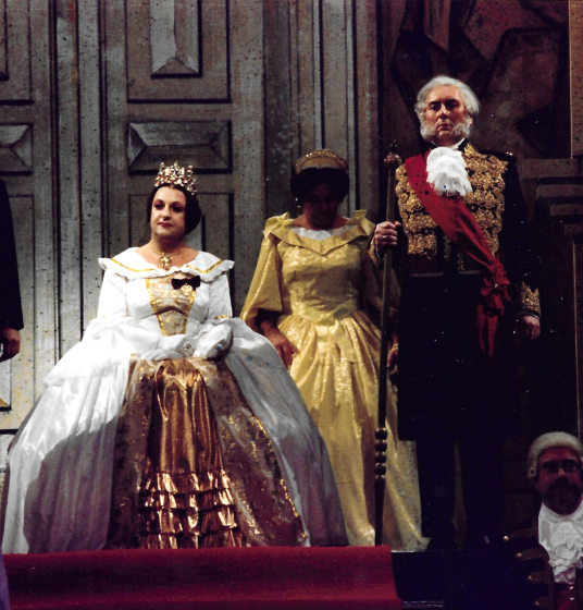 Domols - Divertissementchen 1992 - Darsteller als Queen Victoria