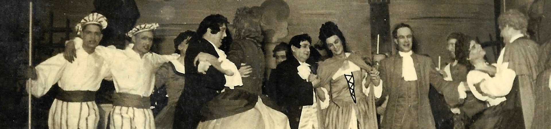 Funkemarieche - Divertissementchen 1951 - Ensemble in Szene