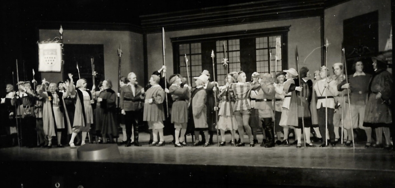 Dr Kampf öm dr Duffesbach - Divertissementchen 1959 - Großer Chor auf der Bühne Dr Kampf öm dr Duffesbach - Divertissementchen 1959 - Großer Chor auf der Bühne