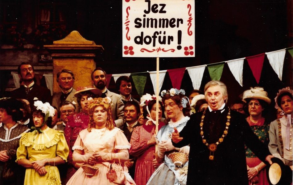 Krach en d´r Schelderjass - Divertissementchen 1982 - Sänger mit Chor Krach en d´r Schelderjass - Divertissementchen 1982 - Sänger mit Chor