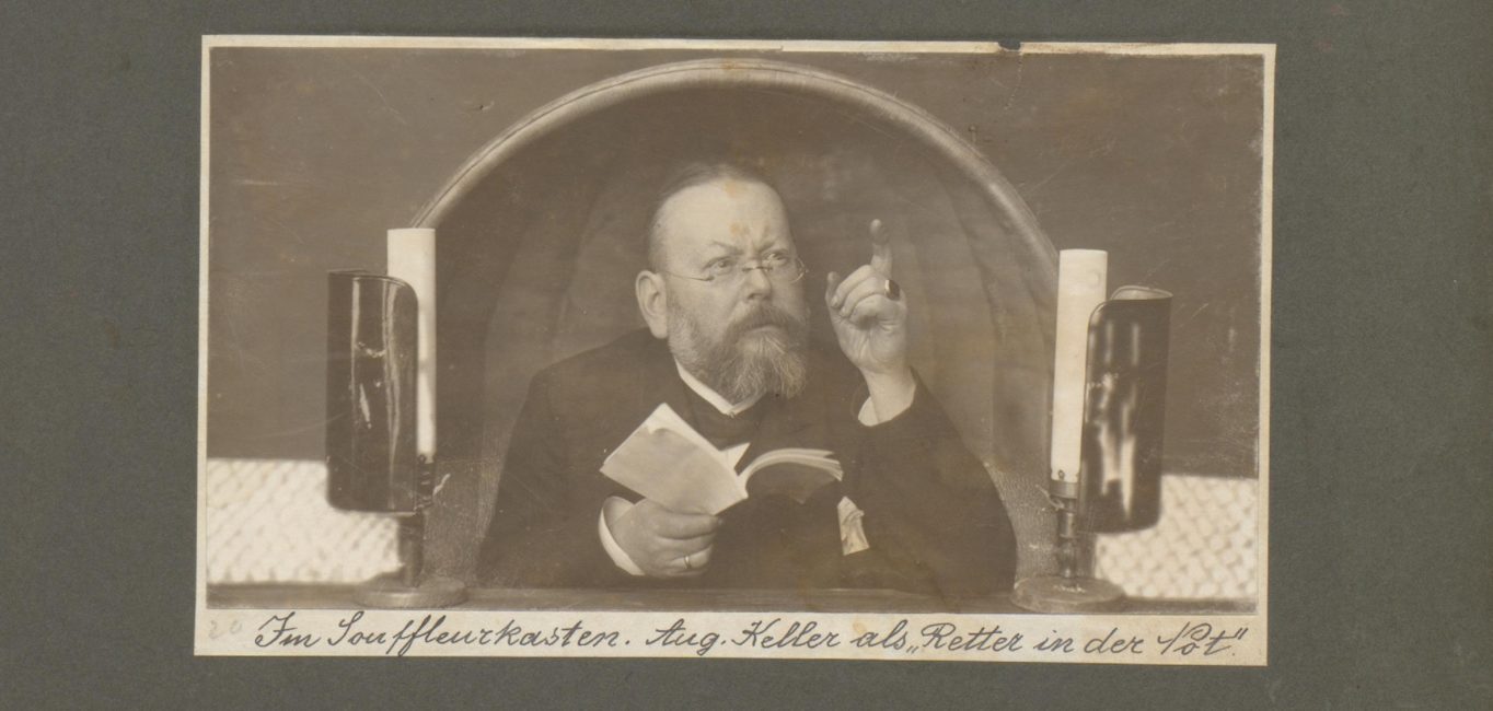Im Souffleurkasten - Divertissementchen um 1900