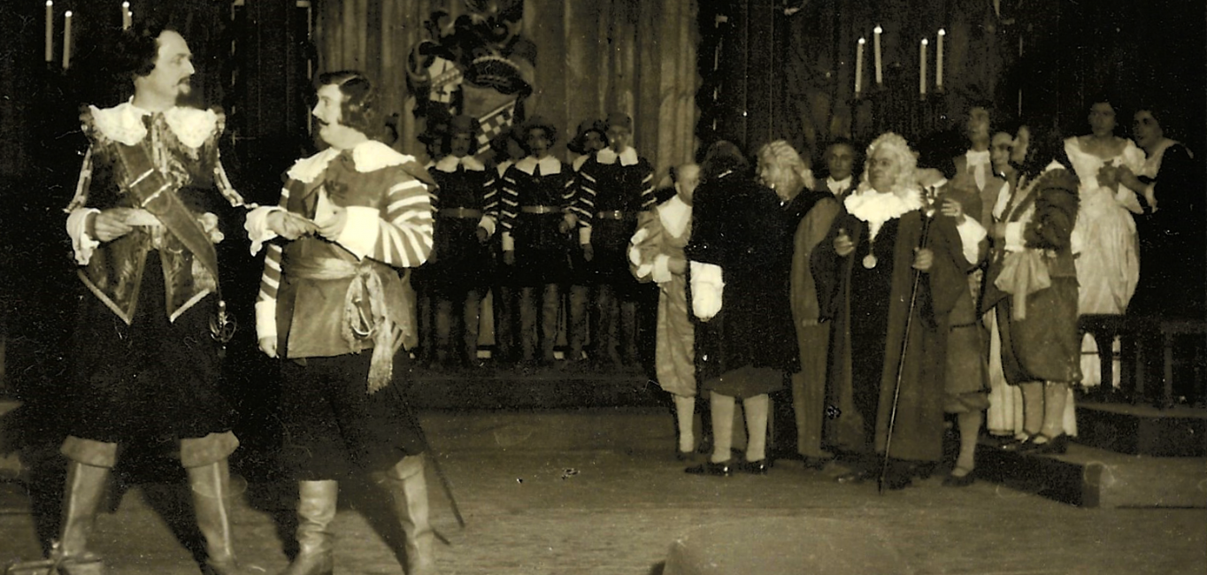 Dat Leed vun Jan un Griet - Divertissementchen 1952 - Darsteller in Szene Dat Leed vun Jan un Griet - Divertissementchen 1952 - Darsteller in Szene