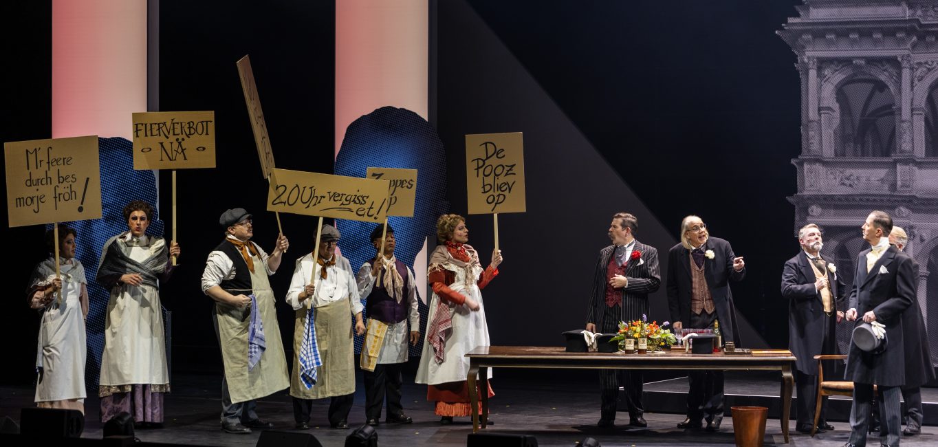 Proteste der Künstler und Wirte gegen eine Sperrstunde um 20 Uhr - E Levve för Kölle - Divertissementchen 2026